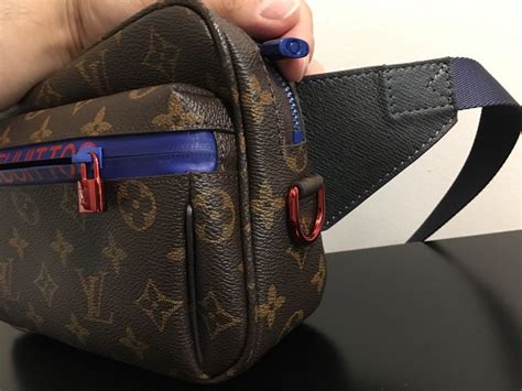 lv m43828|Authentic LOUIS VUITTON Monogram Pacific Bum bag M43828 .